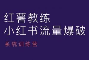 红薯教练-小红书内容运营课,小红书运营学习终点站-网创星球