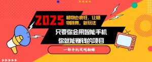 2025蓝海新玩法植物也疯狂,跳舞的植物视频有流量涨粉快,多平台去发布,轻松月入过W-网创星球