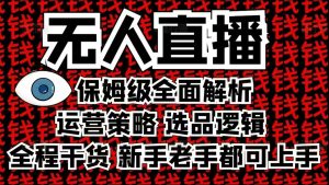 2025无人直播这么做就对了,保姆级全面解析,全程干货,新手老手都可上手-网创星球