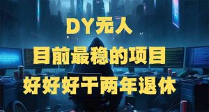 DY无人,目前最稳的项目,矩阵放大边旅游边赚钱,好好好干两年退休-网创星球