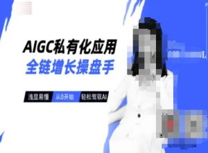 AIGC私有化应用全链增长操盘手,浅显易懂,从0开始轻松,驾驭AI-网创星球