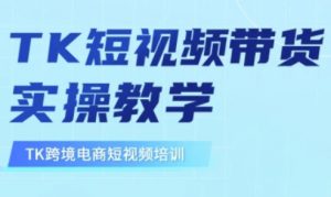 东南亚TikTok短视频带货，TK短视频带货实操教学-网创星球