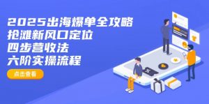 2025出海爆单全攻略:抢滩新风口定位+四步营收法+六阶实操流程-网创星球