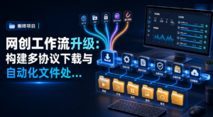 网创工作流升级:构建多协议下载与自动化文件处理的效率闭环-网创星球