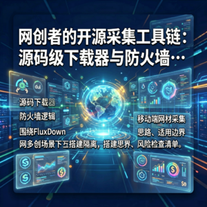 网创者的开源采集工具链：源码级下载器与防火墙的配置逻辑-网创星球
