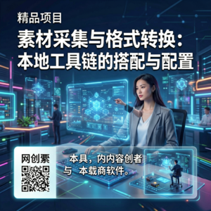 素材采集与格式转换：本地工具链的搭配与配置-网创星球