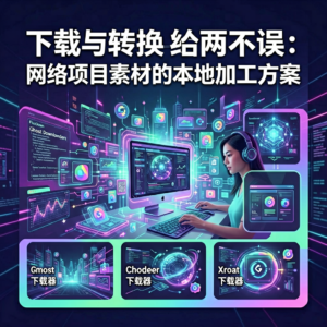 下载与转换两不误：网络项目素材的本地加工方案-网创星球