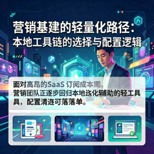 营销基建的轻量化路径：本地工具链的选择与配置逻辑-网创星球