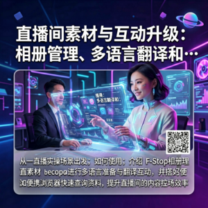 直播间素材与互动升级：相册管理、多语言翻译和便携浏览器的实战搭配-网创星球