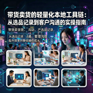 带货卖货的轻量化本地工具链：从选品记录到客户沟通的实操指南-网创星球