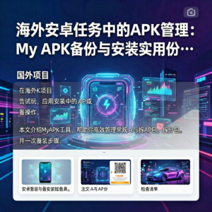 海外安卓任务中的APK管理：My APK备份与安装实用流程-网创星球