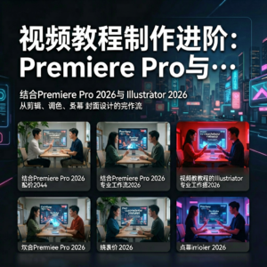 视频教程制作进阶：Premiere Pro与Illustrator的专业工作流搭配-网创星球