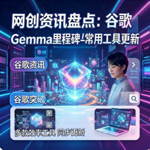 网创资讯盘点：谷歌Gemma里程碑与常用工具更新-网创星球