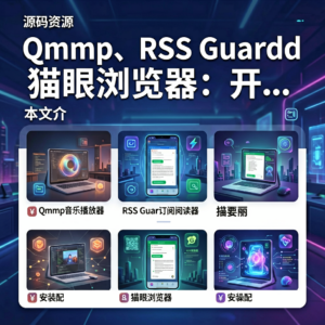 Qmmp、RSS Guard与猫眼浏览器:开源桌面工具的本地化配置实操-网创星球