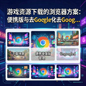 游戏资源下载的浏览器方案：便携版与去Google化配置实操-网创星球
