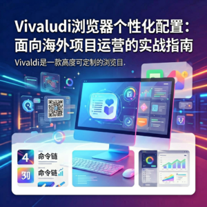 Vivaldi浏览器个性化配置:面向海外项目运营的实战指南-网创星球