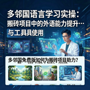 多邻国语言学习实操：搬砖项目中的外语能力提升与工具使用-网创星球