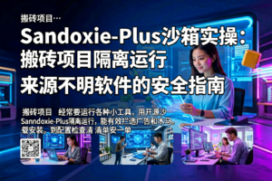 Sandboxie-Plus沙箱实操:搬砖项目隔离运行来源不明软件的安全指南-网创星球