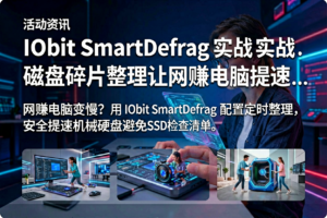 IObit SmartDefrag 实战：磁盘碎片整理让网赚电脑提速-网创星球
