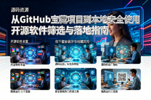 从GitHub宝藏项目到本地安全使用:开源软件筛选与落地指南-网创星球