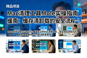 Mac清理工具Mole实操指南:缓存清理与应用卸载的安全流程-网创星球