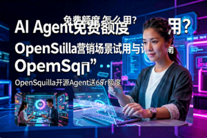 AI Agent免费额度怎么用?OpenSquilla营销场景试用与评估指南-网创星球
