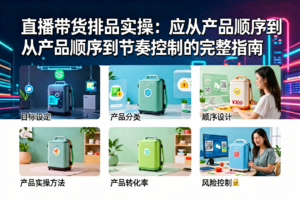 直播带货排品实操：从产品顺序到节奏控制的完整指南-网创星球