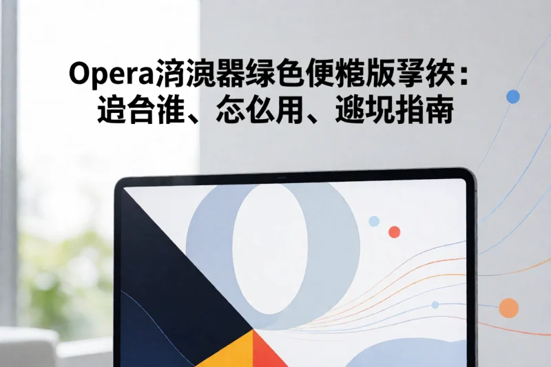 Opera浏览器绿色便携版详解：适合谁、怎么用、避坑指南-网创星球