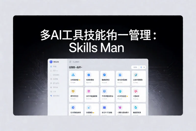 多AI工具技能统一管理:Skills Manager 开源方案详解-网创星球