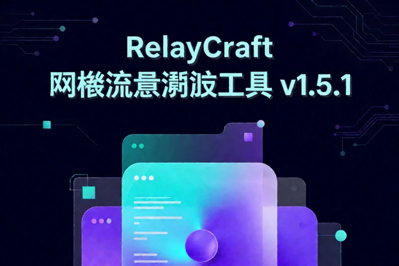 RelayCraft 网络流量调试工具 v1.5.1:开发者必备的 AI 原生抓包利器-网创星球