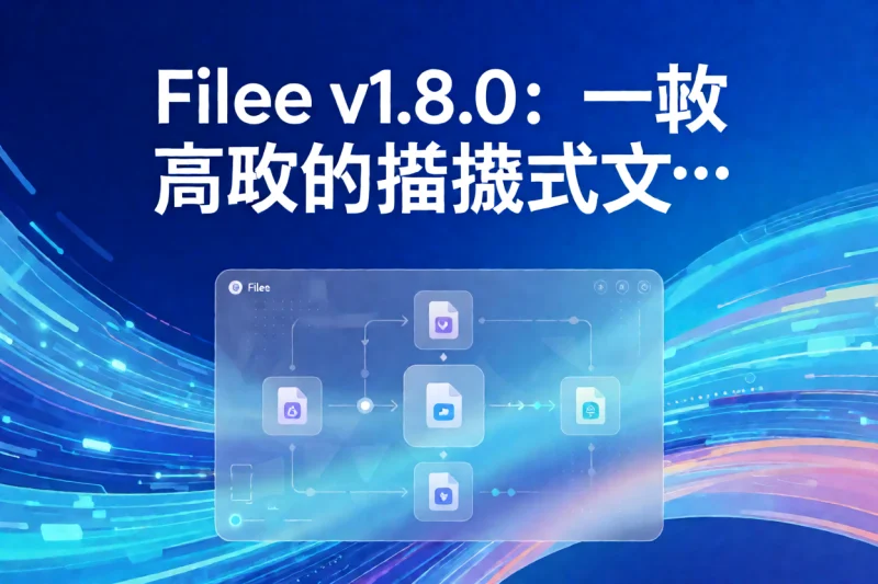 Filee v1.8.0:一款高效的拖拽式文件格式转换工具详解-网创星球