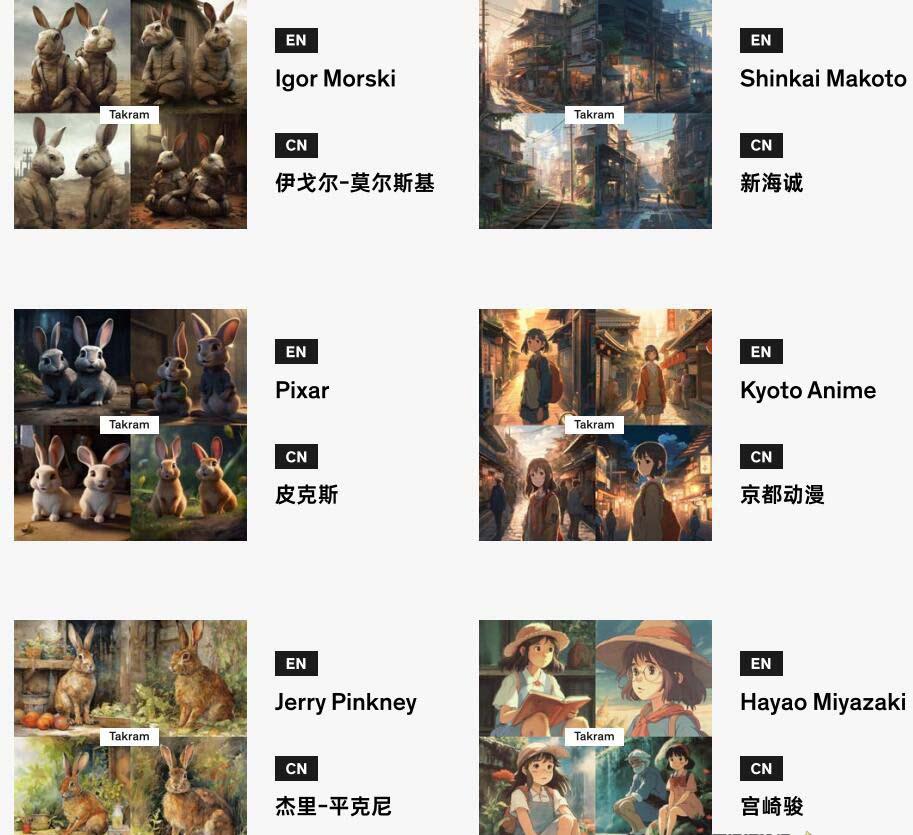 图片[1]-Midjourney辞典AIGC中英双语图文辞典+提示关键词Prompt大全-网创星球
