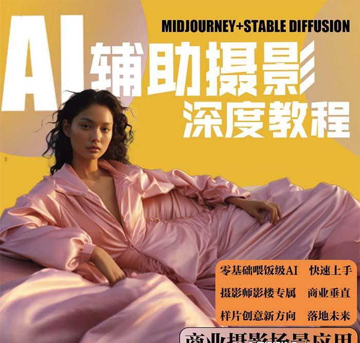 (8727期)2024年AI辅助摄影人工智能商业应用摄影课程(37节课)-网创星球